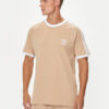 adidas Тишърт adicolor Classics 3-Stripes IZ2366 Бежов Slim Fit за Мъже цена