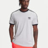 adidas Тишърт adicolor Classics 3-Stripes JY1369 Сив Slim Fit за Мъже цена