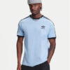 adidas Тишърт adicolor Classics 3-Stripes JY1371 Светлосиньо Slim Fit за Мъже цена