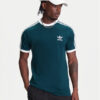 adidas Тишърт adicolor Classics 3-Stripes JY1374 Зелен Slim Fit за Мъже цена