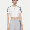 adidas Тишърт adicolor Teamgeist Baby JD0269 Бял Slim Fit за Жени цена