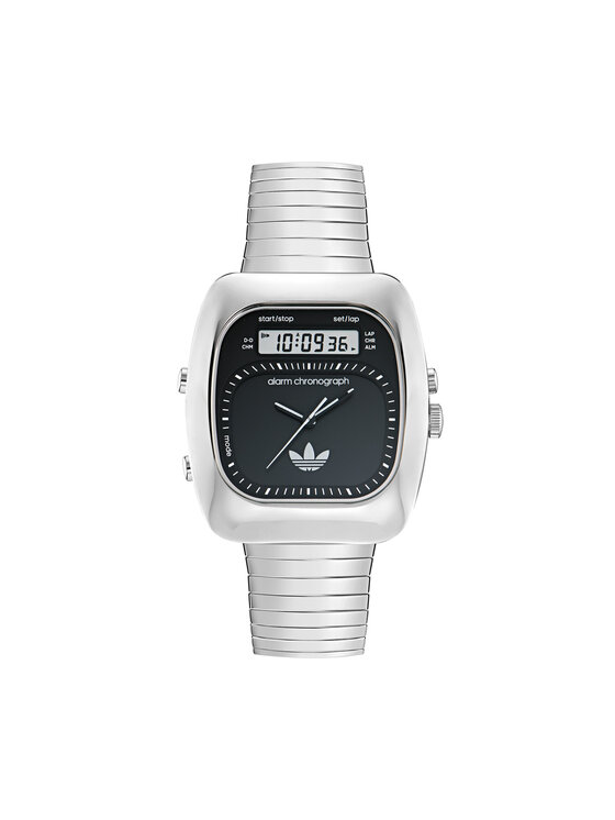adidas Часовник Retro Wave Three Chronograph AOSY25013 Сребрист за Унисекс цена