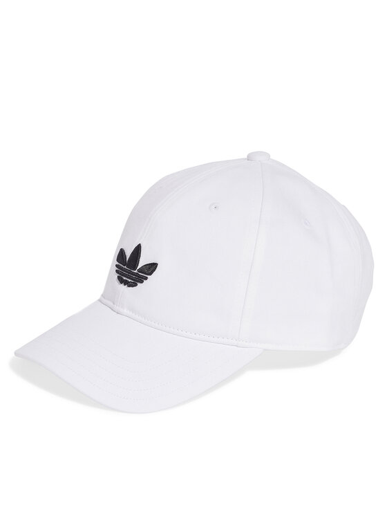 adidas Шапка с козирка adicolor Classic Trefoil JC6025 Бял за Унисекс цена