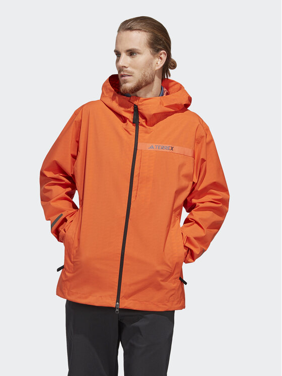 adidas Яке за дъжд Terrex Multi RAIN.RDY HM4052 Оранжев Regular Fit за Мъже цена