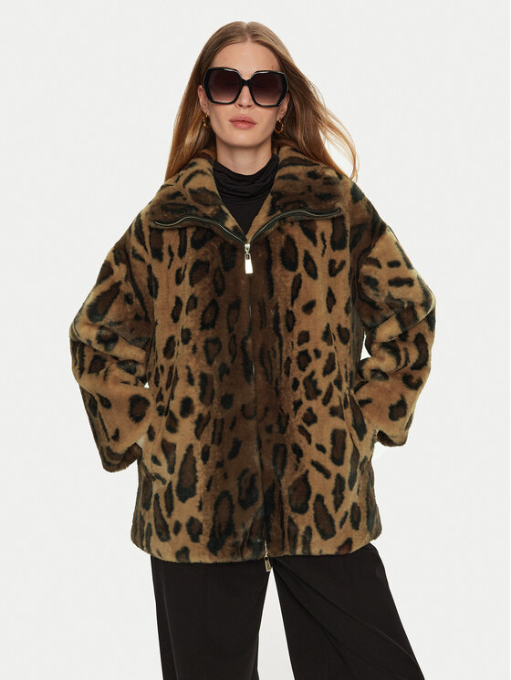 lola_casademunt Кожух LF2401010 Кафяв Regular Fit за Жени цена