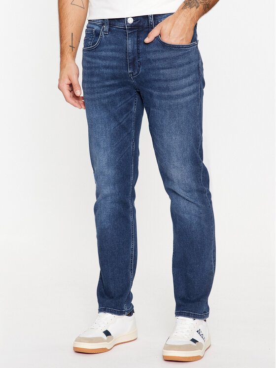 s.Oliver Дънки 2133850 Син Regular Fit за Мъже цена
