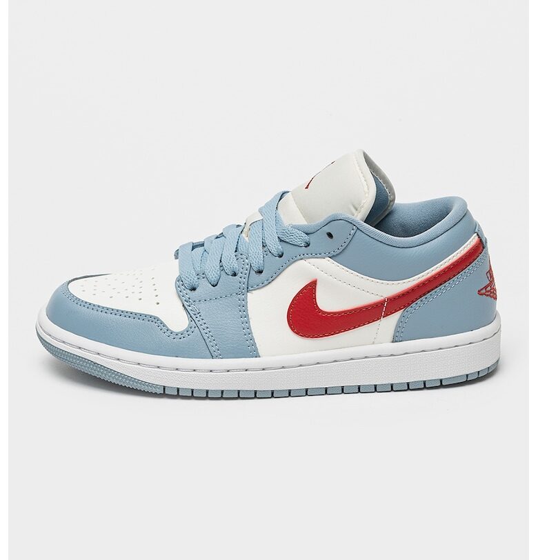 Баскетболни обувки Air Jordan 1 от кожа и еко кожа Nike
