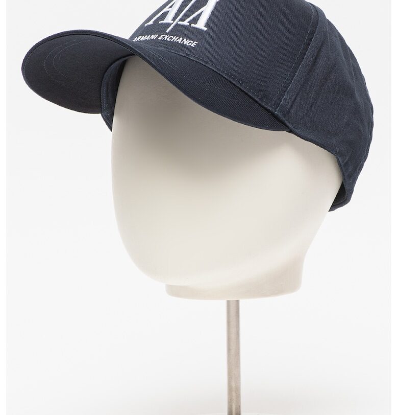 Бейзболна шапка с бродирано лого ARMANI EXCHANGE