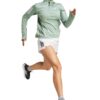 Блуза за бягане с къс цип и цепки за палците adidas Performance