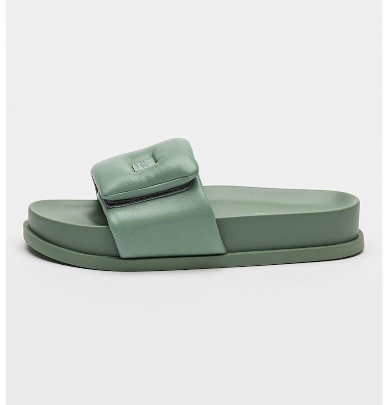 Велкро чехли с метално лого ARMANI EXCHANGE