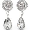 Висящи обеци с циркони GUESS