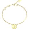 Гривна от неръждаема стомана с кристали GUESS
