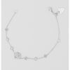 Гривна от неръждаема стомана с лога GUESS
