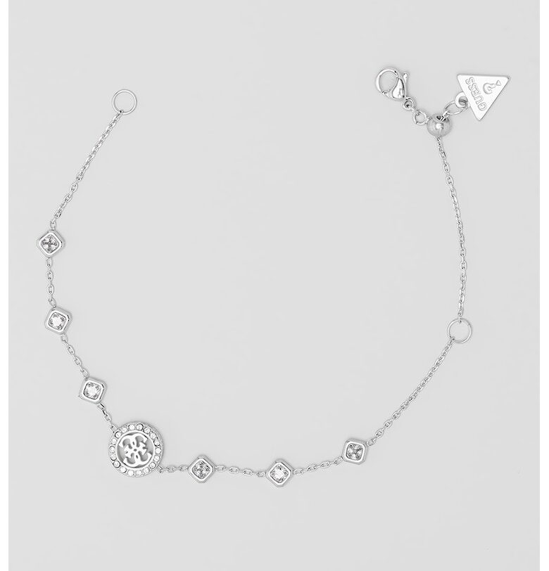 Гривна от неръждаема стомана с лога GUESS