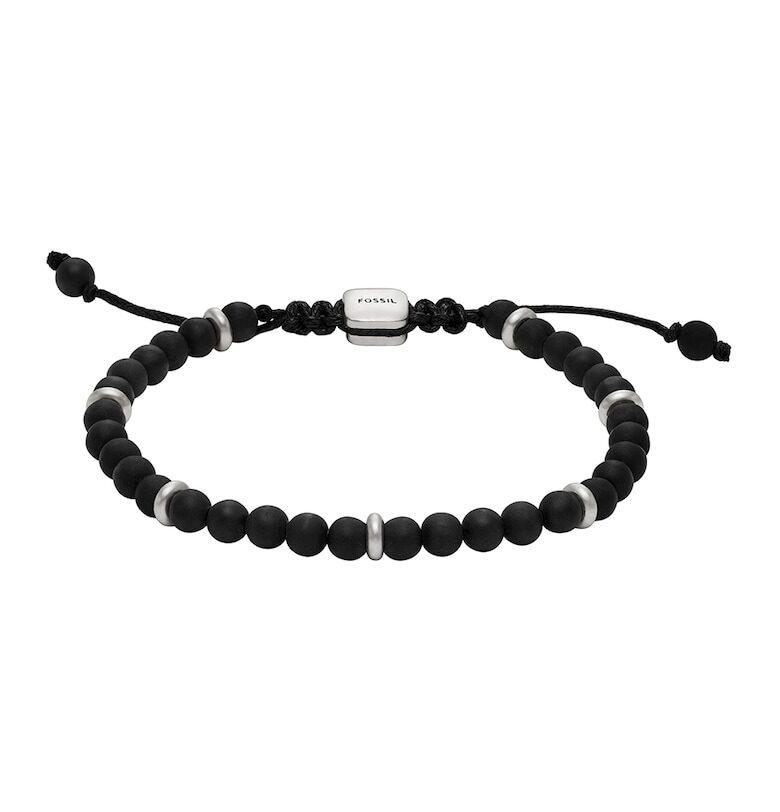 Гривна с оникс Fossil