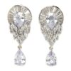 Дълги обеци с кристали AVANT-GARDE PARIS