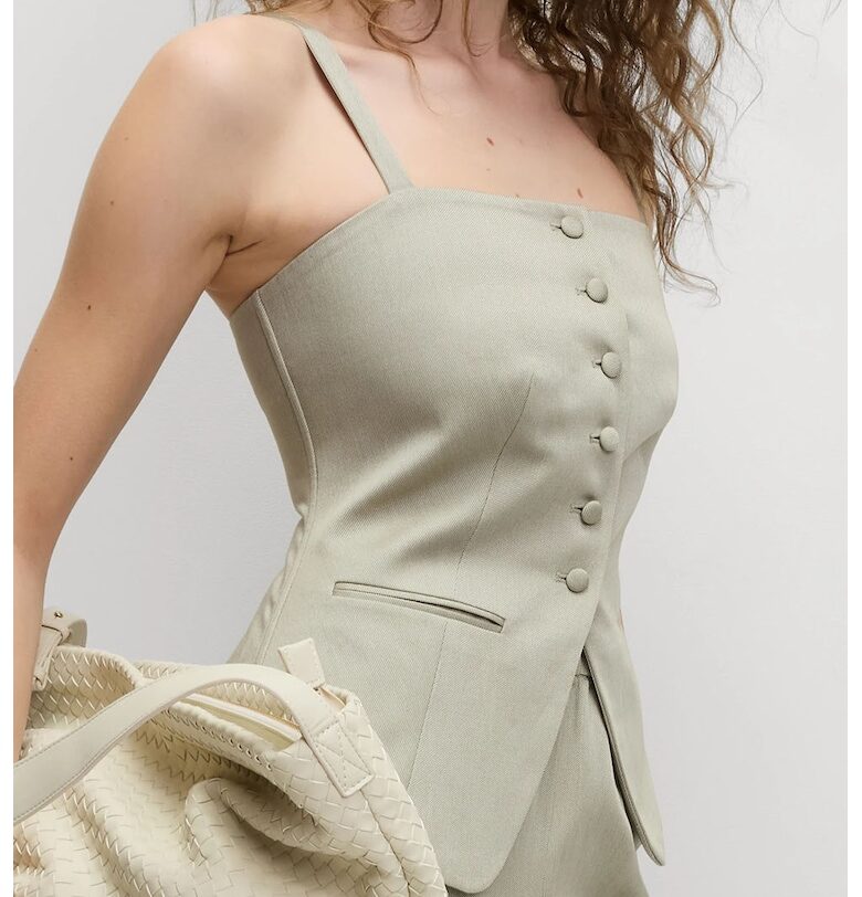 Елек с копчета и обшити джобове Marks  Spencer