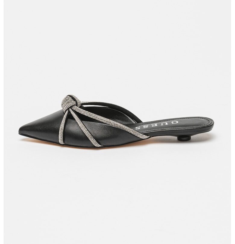 Заострени обувки Mules с котешки ток GUESS