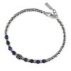 Иноксова гривна с полускъпоценни камъни US Polo Assn