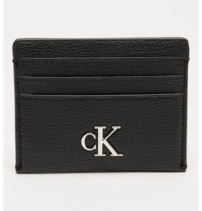 Калъф за карти от еко кожа с лого CALVIN KLEIN JEANS