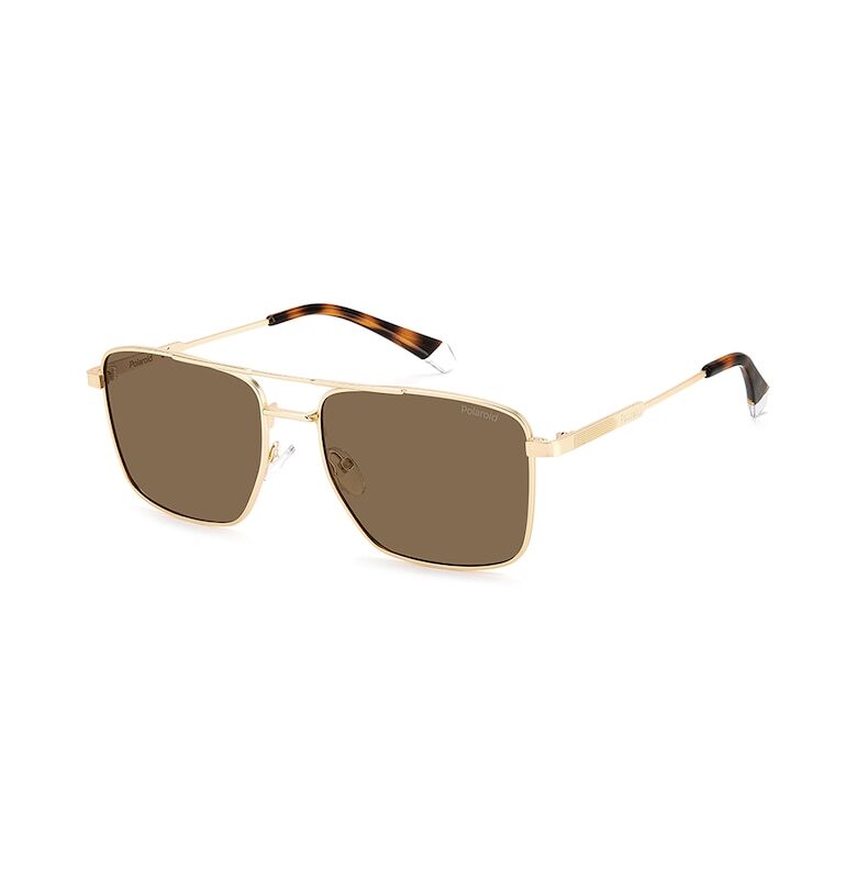 Квадратни слънчеви очила Aviator с поляризация Polaroid