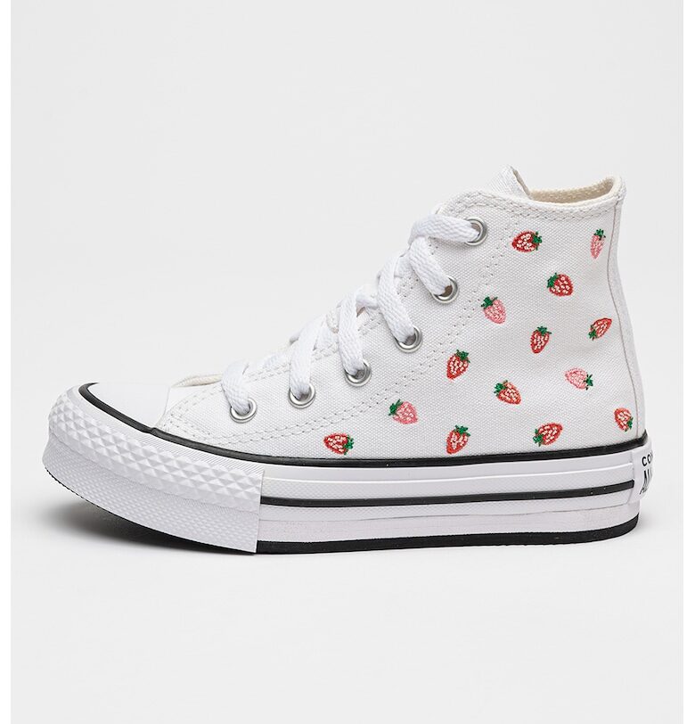 Кецове Lift с равна платформа и бродерии Converse
