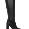Кожени ботуши до коляното Steve Madden