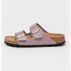 Кожени домашни пантофи срегулираща се тока Birkenstock
