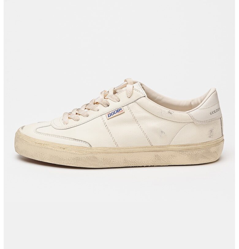 Кожени маратонки със захабен ефект GOLDEN GOOSE