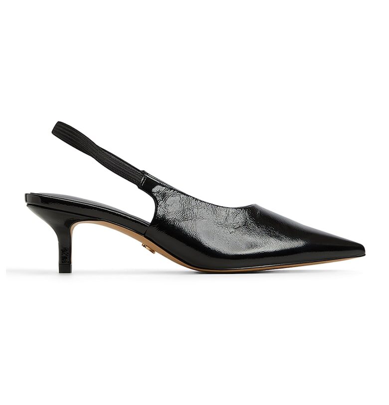 Кожени обувки Oceweth с котешки ток и отворена пета Aldo