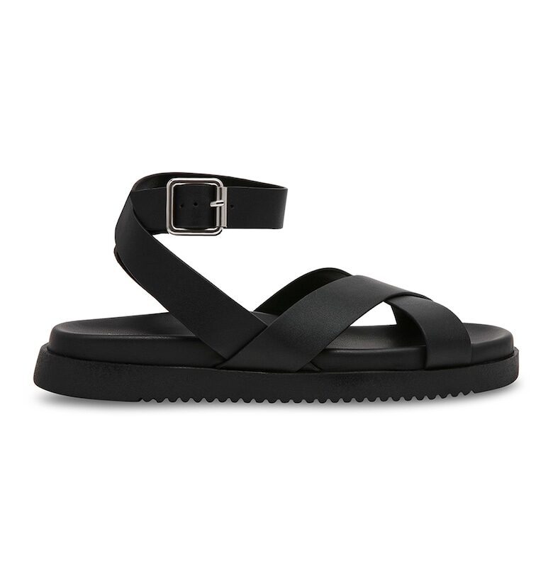 Кожени равни сандали Steve Madden