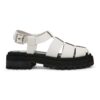 Кожени равни сандали с тока Steve Madden