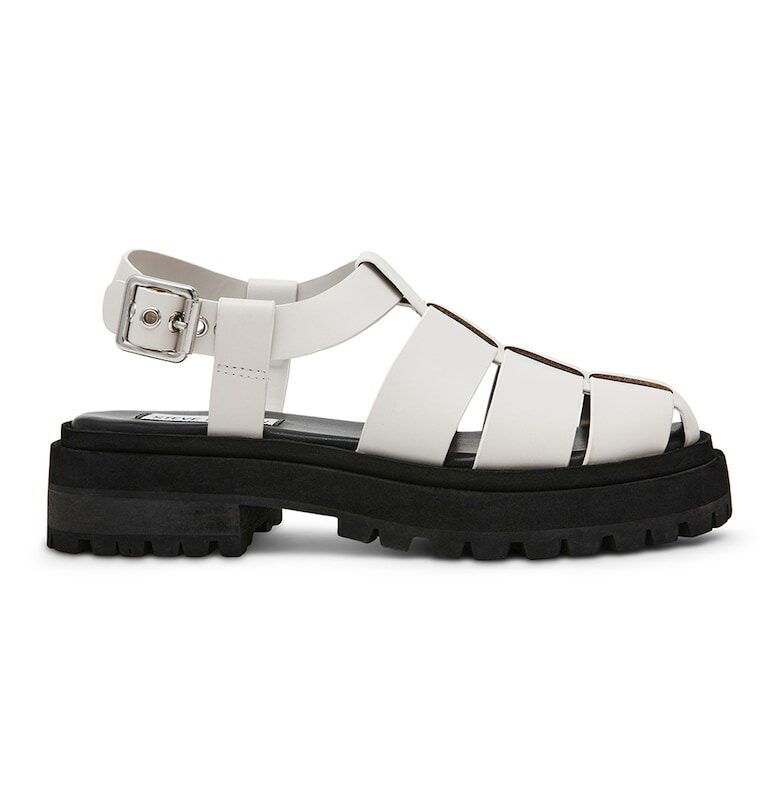 Кожени равни сандали с тока Steve Madden