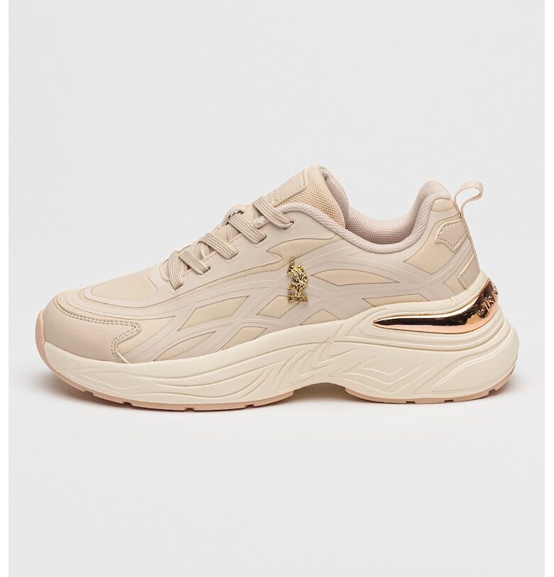 Кожени спортни обувки Gelda Glb 5FX US Polo Assn