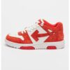 Кожени спортни обувки с велур OFF-WHITE