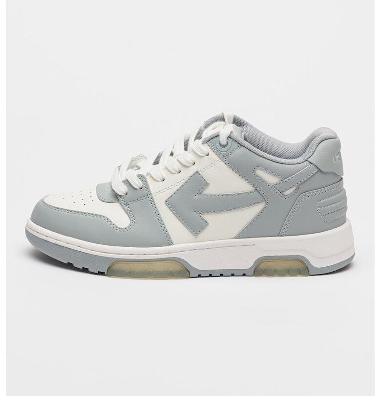 Кожени спортни обувки с лого OFF-WHITE