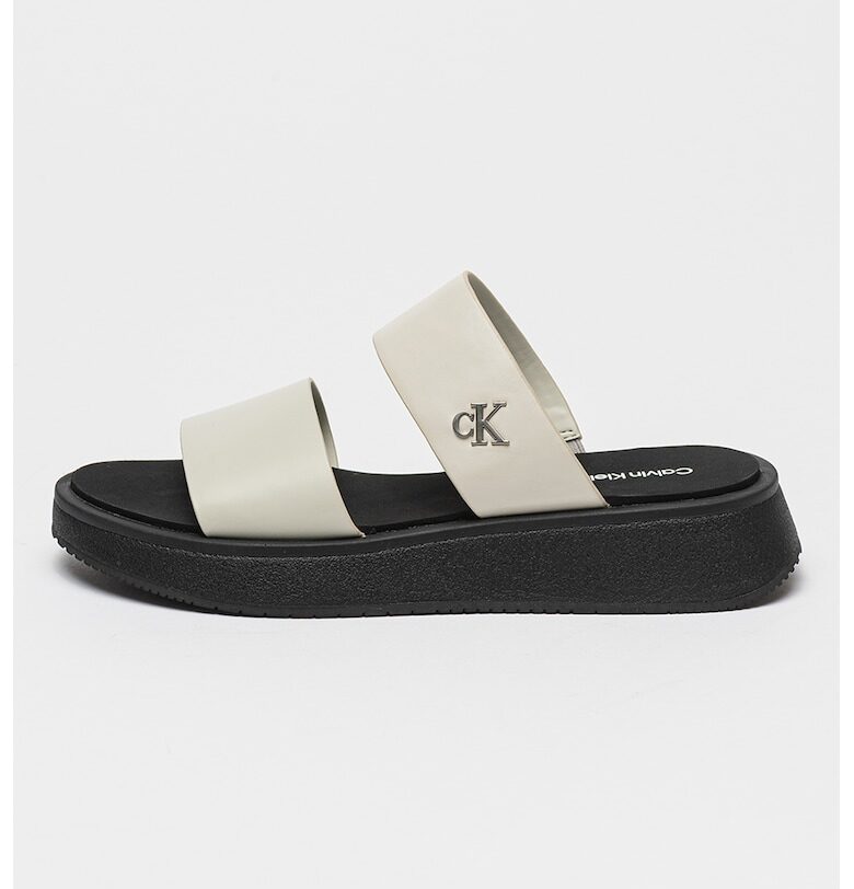 Кожени чехли с метален монограм CALVIN KLEIN JEANS
