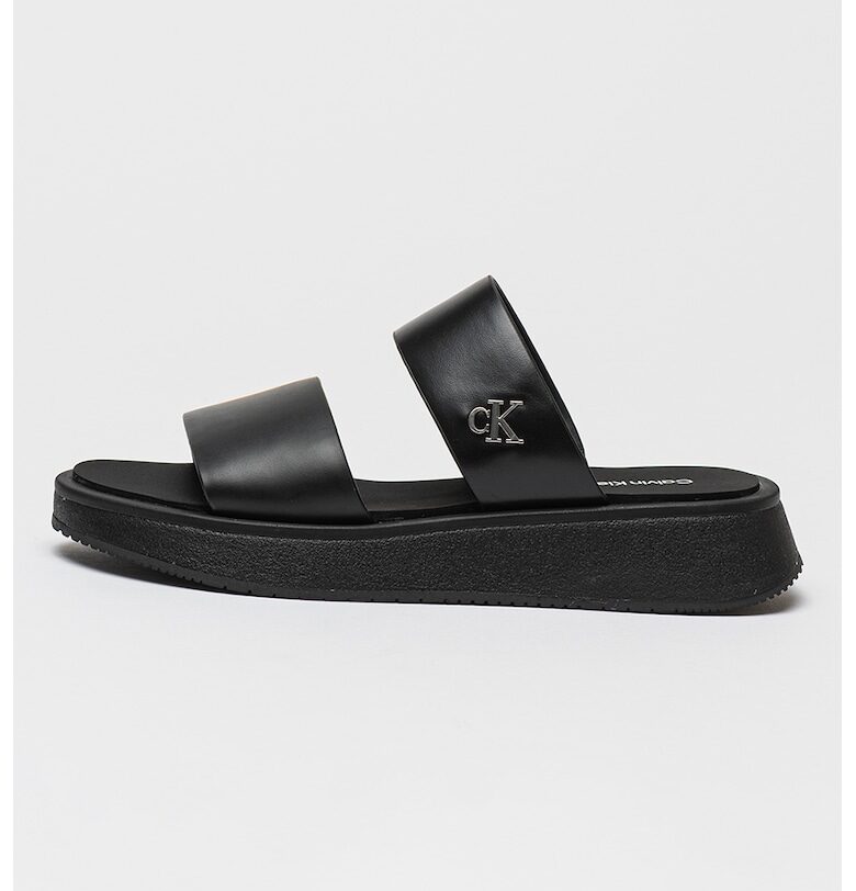 Кожени чехли с метален монограм CALVIN KLEIN JEANS