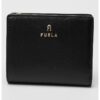 Кожено портмоне с метално лого Furla