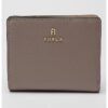 Кожено портмоне с метално лого Furla