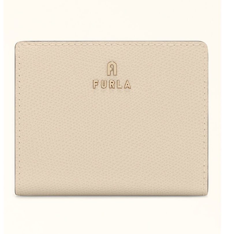 Кожено портмоне с метално лого Furla