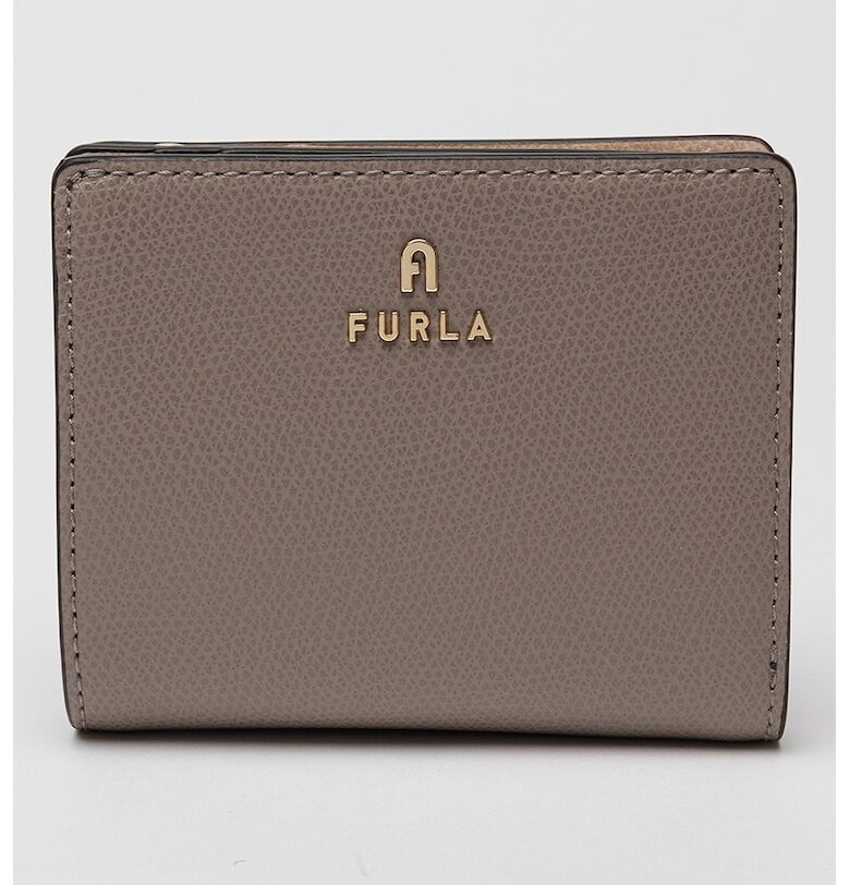 Кожено портмоне с метално лого Furla