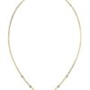 Колие от неръждаема стомана с кристали GUESS