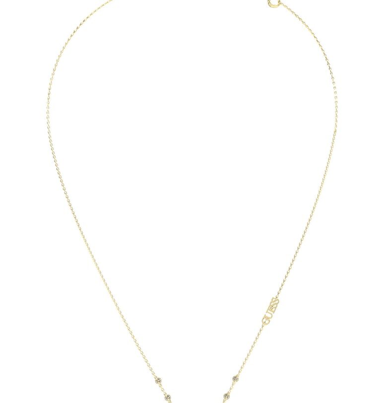 Колие от неръждаема стомана с кристали GUESS
