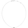 Колие от неръждаема стомана с кристали GUESS