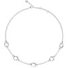 Колие от неръждаема стомана с кристали GUESS