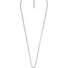 Колие с висулка кръст Fossil