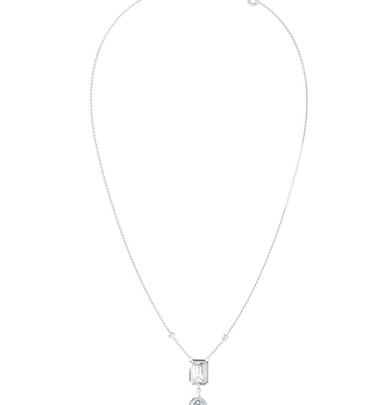 Колие с висулка с кристали GUESS
