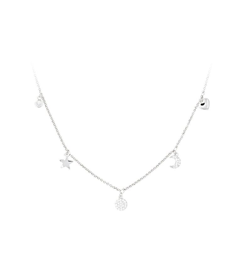 Колие с висулки и циркони US Polo Assn