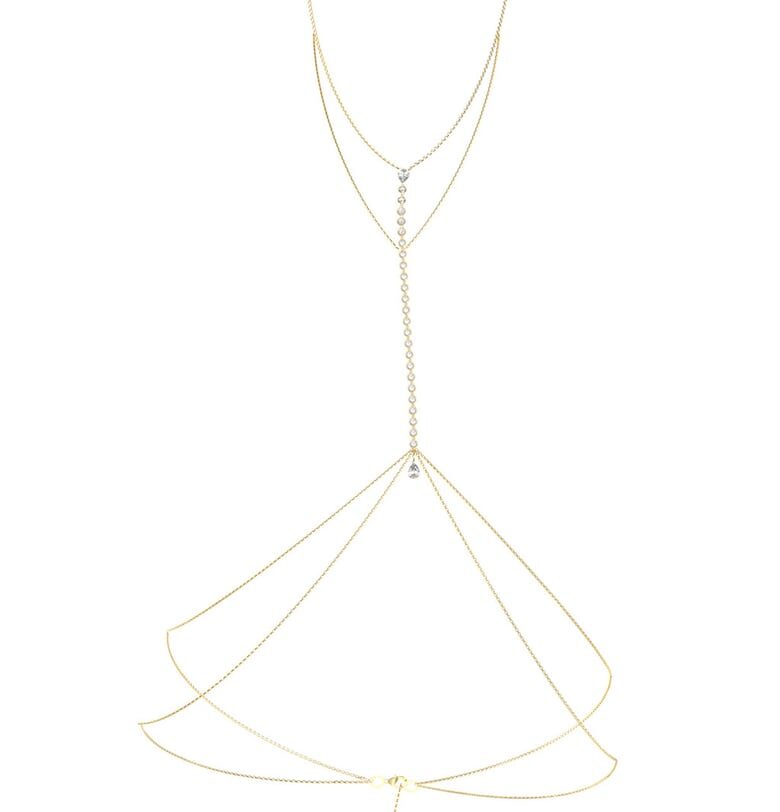 Колие с двуредов дизайн GUESS